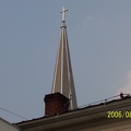 The antenna on my roof is dwarfed by The Cross